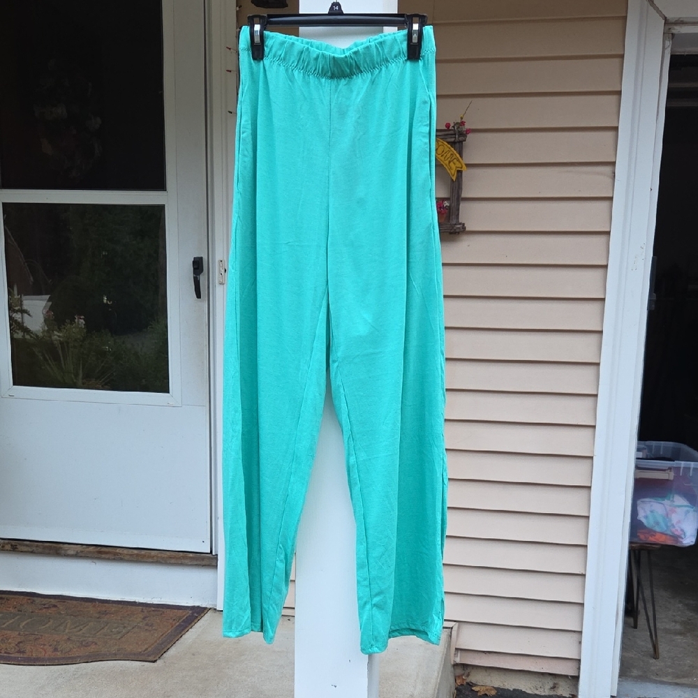 NWT Rebdolls Aqua Wide -Leg Pants